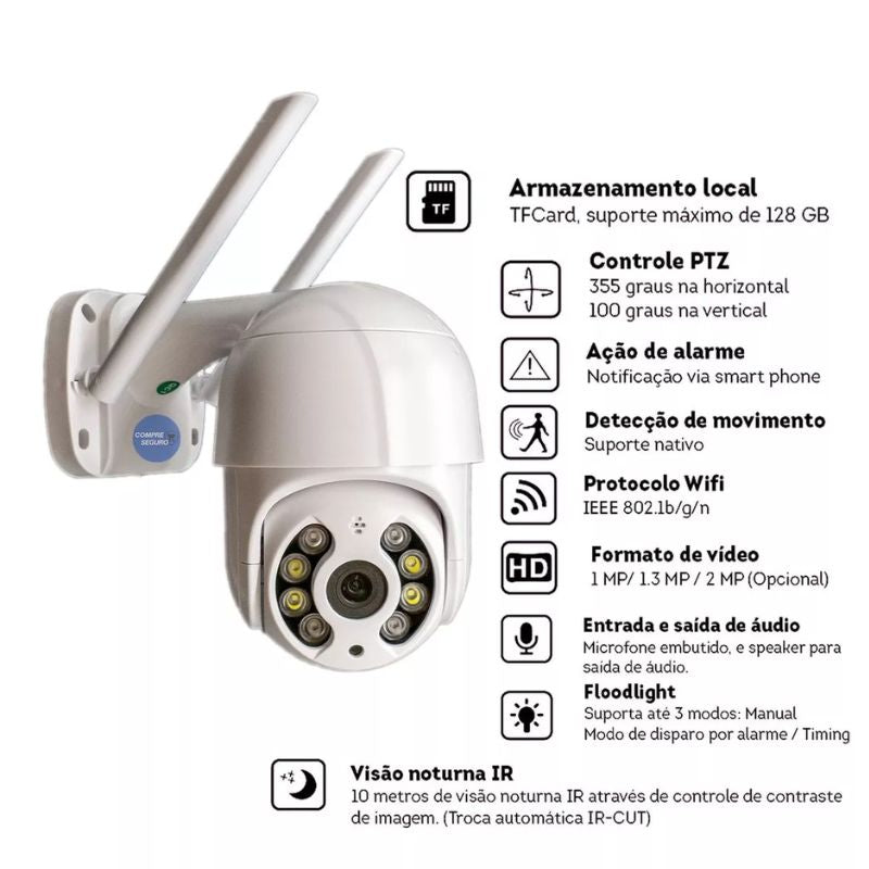 Camera Inteligente Wifi